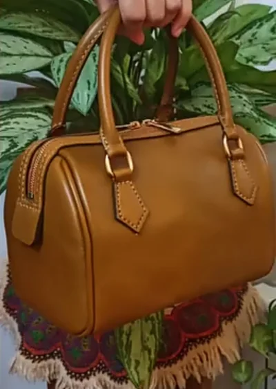 کیف زنانه «سبو» چرم طبیعی دست دوز